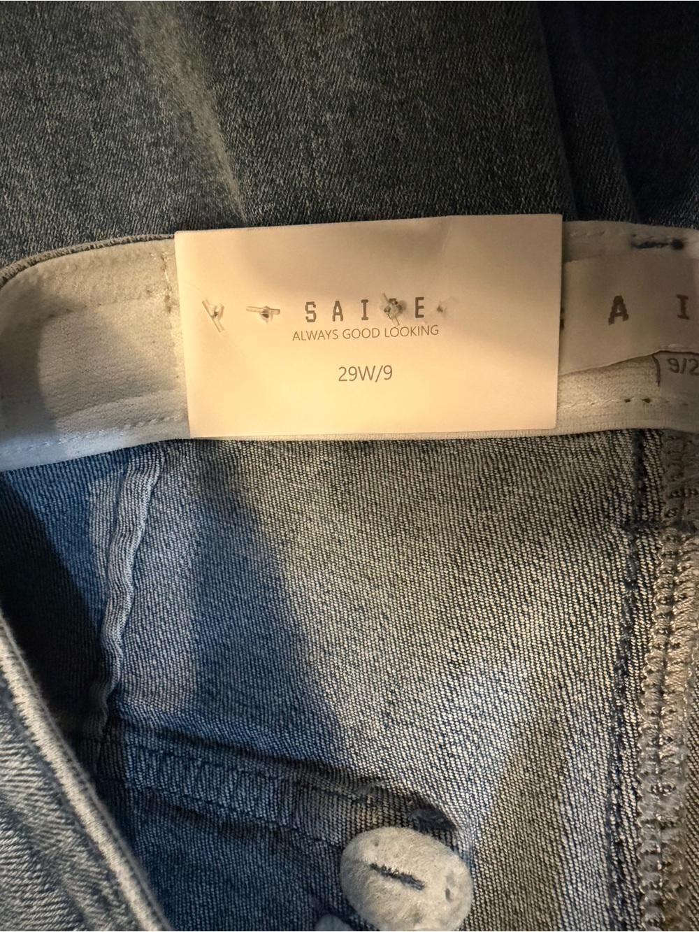 Saige Tummy Control Stretchy Wide Seam Detailed Jeans NWT Size 29 - Picture 7 of 16